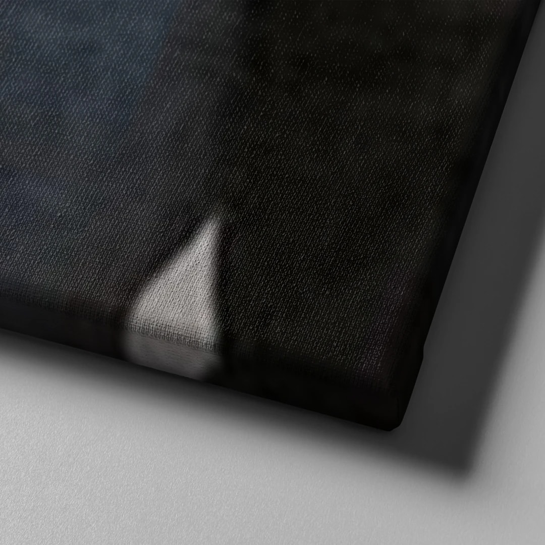 Takım Elbise ile Genç ATA Kanvas Tablo